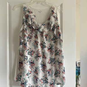 LOFT shell/sleeveless blouse